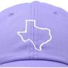 imageDALIX Texas State Embroidered Dad Hat Cotton Baseball Cap WomenLavender