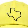 imageDALIX Texas State Embroidered Dad Hat Cotton Baseball Cap WomenMinion Yellow