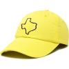 imageDALIX Texas State Embroidered Dad Hat Cotton Baseball Cap WomenMinion Yellow