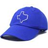 imageDALIX Texas State Embroidered Dad Hat Cotton Baseball Cap WomenRoyal Blue