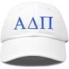 imageDALIX Alpha Delta Pi Sorority Hat Womens Greek Letters Baseball CapWhite