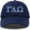 imageDALIX Gamma Alpha Omega Sorority Hat Womens Greek Letters Embroidered Baseball CapNavy Blue