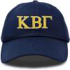 imageDALIX Kappa Beta Gamma Sorority Hat Womens Greek Letters Embroidered Baseball CapNavy Blue