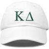 imageDALIX Kappa Delta Sorority Hat Womens Greek Letters Embroidered Baseball CapWhite