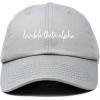 imageDALIX Lambda Theta Alpha Sorority Hat Womens Cursive Embroidered CapGray