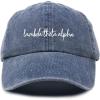 Washed Navy Blue
