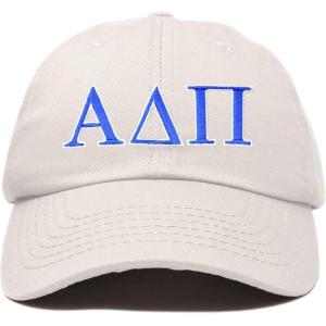 imageDALIX Alpha Delta Pi Sorority Hat Womens Greek Letters Baseball CapBeige