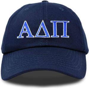 imageDALIX Alpha Delta Pi Sorority Hat Womens Greek Letters Baseball CapNavy Blue