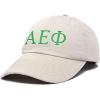 imageDALIX Alpha Epsilon Phi Sorority Hat Womens Greek Letters Baseball CapBeige