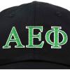 imageDALIX Alpha Epsilon Phi Sorority Hat Womens Greek Letters Baseball CapBlack