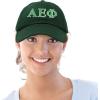 imageDALIX Alpha Epsilon Phi Sorority Hat Womens Greek Letters Baseball CapDark Green