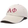 imageDALIX Alpha Phi Sorority Hat Womens Greek Letters Embroidered Baseball CapBeige