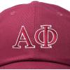 imageDALIX Alpha Phi Sorority Hat Womens Greek Letters Embroidered Baseball CapMaroon