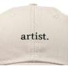 imageDALIX Artist Embroidered Dad Cap Cotton Baseball Hat WomenBeige