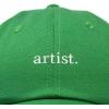 imageDALIX Artist Embroidered Dad Cap Cotton Baseball Hat WomenKelly Green