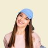 imageDALIX Artist Embroidered Dad Cap Cotton Baseball Hat WomenLight Blue