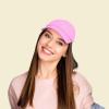 imageDALIX Artist Embroidered Dad Cap Cotton Baseball Hat WomenLight Pink