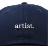 imageDALIX Artist Embroidered Dad Cap Cotton Baseball Hat WomenNavy Blue