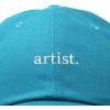 imageDALIX Artist Embroidered Dad Cap Cotton Baseball Hat WomenTeal