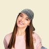 imageDALIX Artist Embroidered Dad Cap Cotton Baseball Hat WomenWashed Black