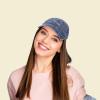 imageDALIX Artist Embroidered Dad Cap Cotton Baseball Hat WomenWashed Navy Blue