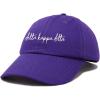 imageDALIX Delta Kappa Delta Cursive Sorority Hat Womens Embroidered CapPurple