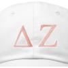 imageDALIX Delta Zeta Sorority Hat Womens Greek Letters Embroidered Baseball CapWhite