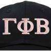 imageDALIX Gamma Phi Beta Sorority Hat Womens Greek Letters Embroidered Baseball CapBlack