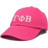 imageDALIX Gamma Phi Beta Sorority Hat Womens Greek Letters Embroidered Baseball CapHot Pink