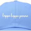 imageDALIX Kappa Kappa Gamma Cursive Sorority Hat Womens Embroidered CapLight Blue
