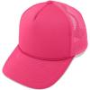 imageDALIX Neon Trucker Caps Adjustable Snapback HatNeon Hot Pink