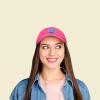 imageDALIX Seattle Embroidered Dad Hat Cotton Baseball Cap WomenHot Pink