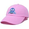 imageDALIX Seattle Embroidered Dad Hat Cotton Baseball Cap WomenLight Pink