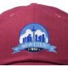 imageDALIX Seattle Embroidered Dad Hat Cotton Baseball Cap WomenMaroon