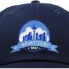 imageDALIX Seattle Embroidered Dad Hat Cotton Baseball Cap WomenNavy Blue