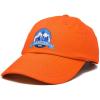 imageDALIX Seattle Embroidered Dad Hat Cotton Baseball Cap WomenOrange
