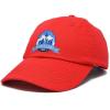 imageDALIX Seattle Embroidered Dad Hat Cotton Baseball Cap WomenRed