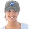 imageDALIX Seattle Embroidered Dad Hat Cotton Baseball Cap WomenWashed Black