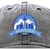 imageDALIX Seattle Embroidered Dad Hat Cotton Baseball Cap WomenWashed Black