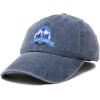 imageDALIX Seattle Embroidered Dad Hat Cotton Baseball Cap WomenWashed Navy Blue