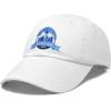 imageDALIX Seattle Embroidered Dad Hat Cotton Baseball Cap WomenWhite