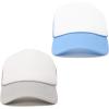 imageDALIX Two Tone Blank Trucker Hats Caps 2 for 1GrayLight Blue