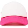 imageDALIX Two Tone Blank Trucker Hats Caps 2 for 1Hot PinkWhite