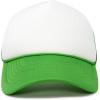imageDALIX Two Tone Blank Trucker Hats Caps 2 for 1Kelly GreenWhite