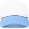 imageDALIX Two Tone Blank Trucker Hats Caps 2 for 1Light BlueWhite