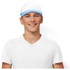 imageDALIX Two Tone Blank Trucker Hats Caps 2 for 1Light BlueWhite