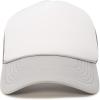 imageDALIX Two Tone Blank Trucker Hats Caps 2 for 1Light GrayWhite