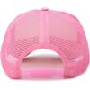 imageDALIX Two Tone Blank Trucker Hats Caps 2 for 1Light PinkWhite