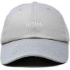 imageDALIX Artist Embroidered Dad Cap Cotton Baseball Hat WomenGray