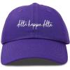 imageDALIX Delta Kappa Delta Cursive Sorority Hat Womens Embroidered CapPurple